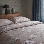 Bloomy Çiçek Senfonisi Çift Kişilik %100 Ege Pamuğu Nevresim Seti - 2 Yastıklı Pudra