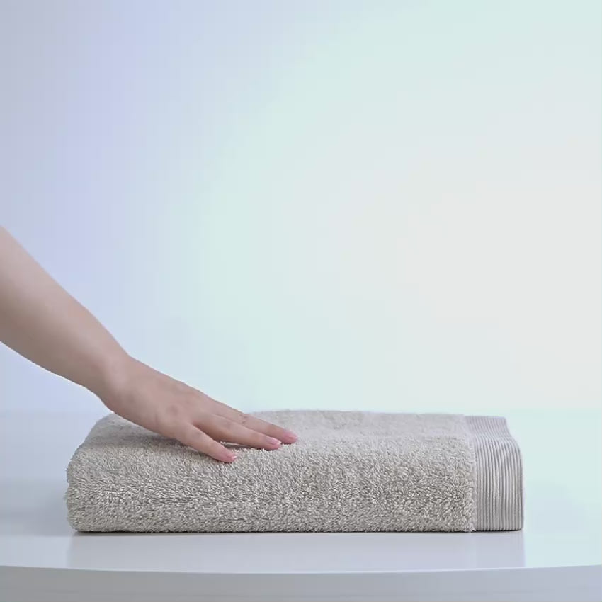 Videoyu yükle: Elena Basic Serisi 80x150 Banyo Havlusu Bej