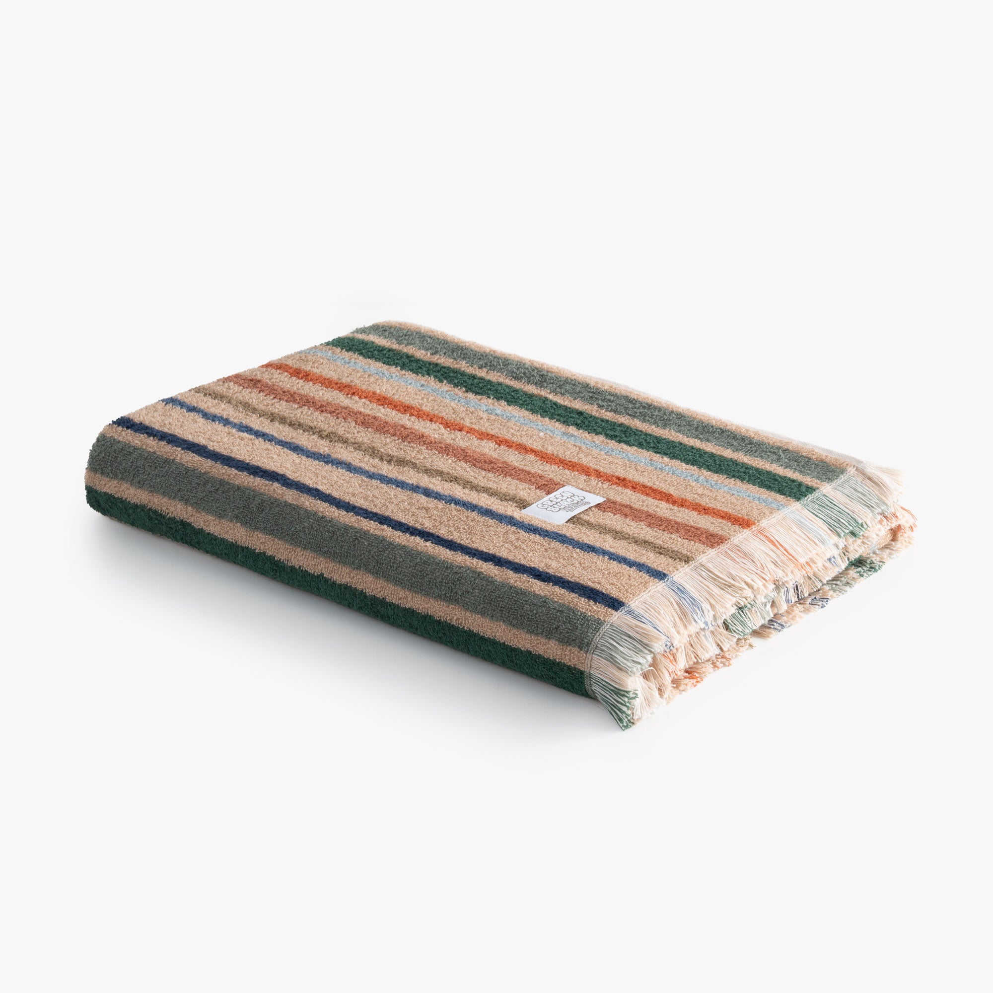Stripe Earth Plaj Havlusu Renkli