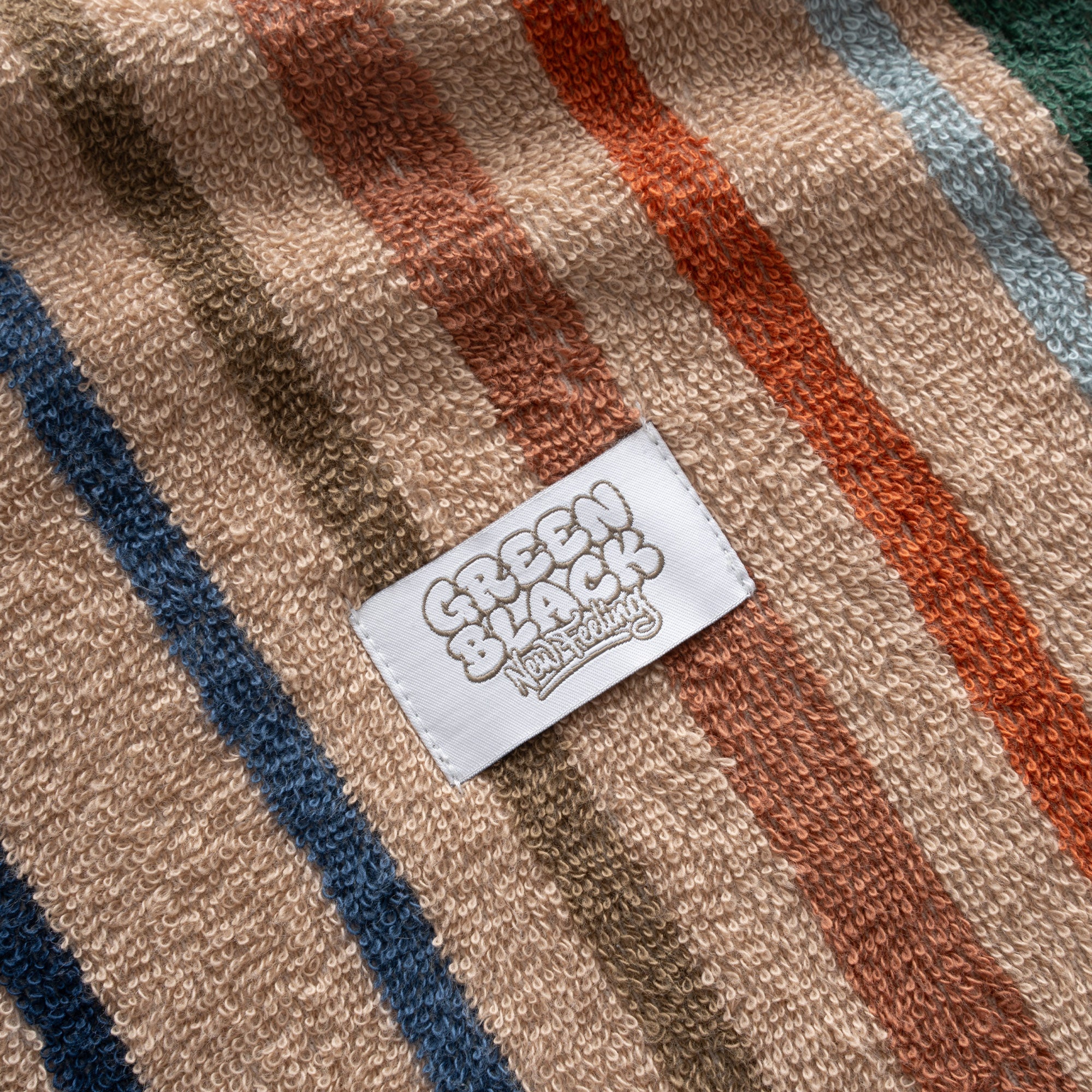 Stripe Earth Plaj Havlusu Renkli