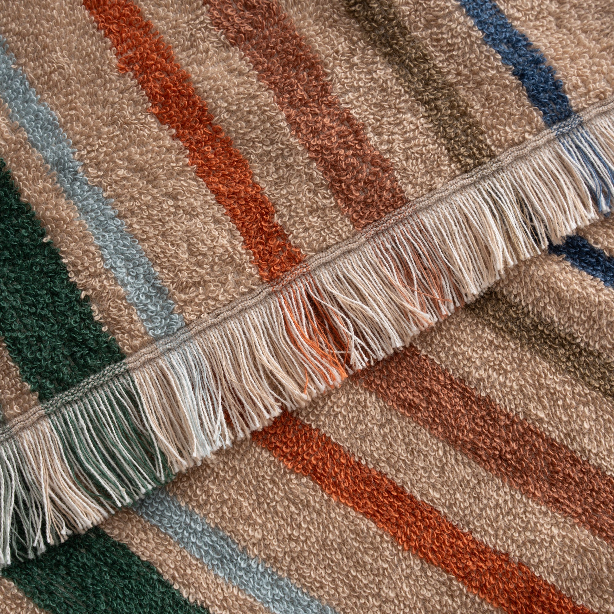 Stripe Earth Plaj Havlusu Renkli