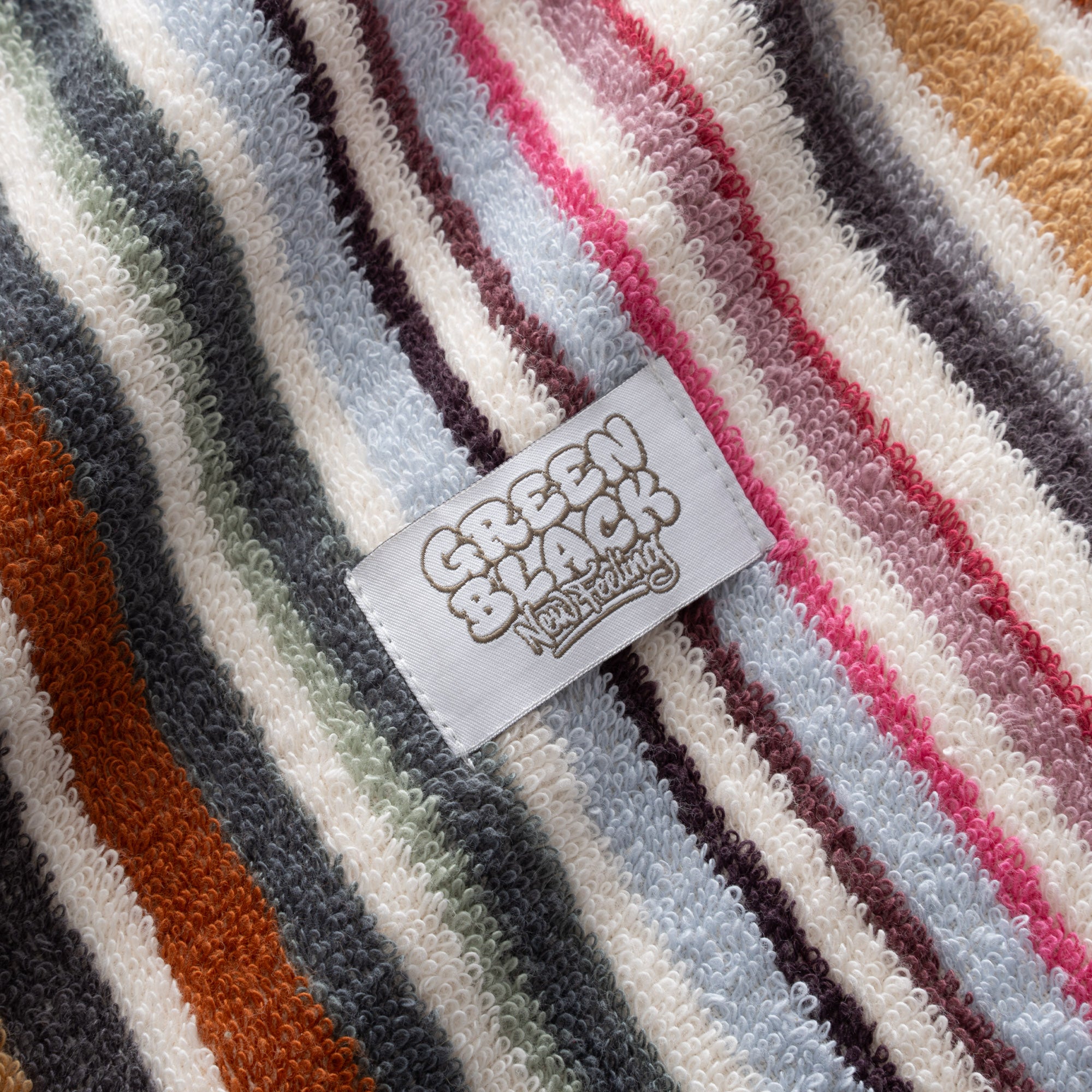 Stripe Soft Plaj Havlusu Renkli