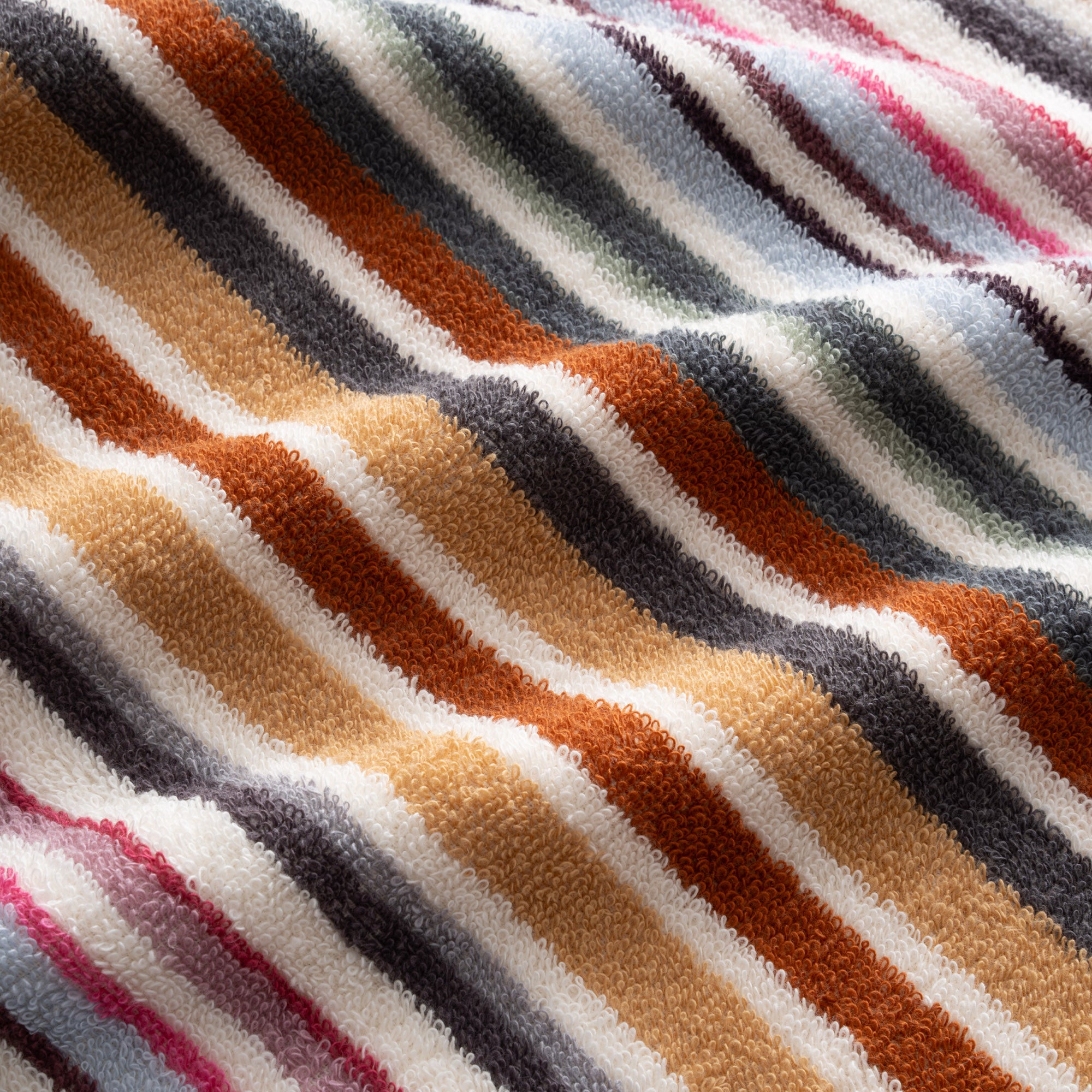 Stripe Soft Plaj Havlusu Renkli