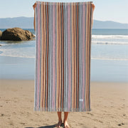 Stripe Soft Plaj Havlusu Renkli