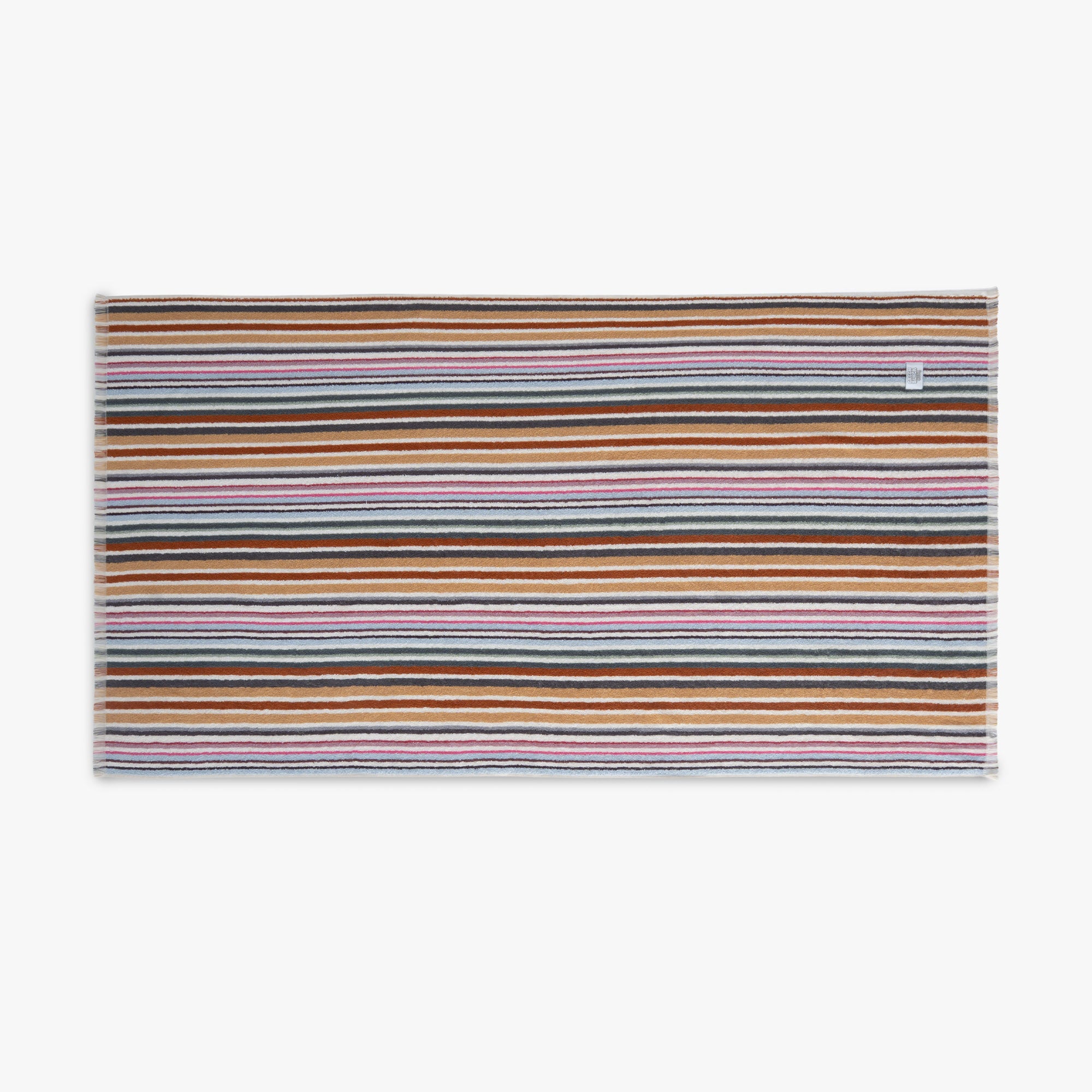 Stripe Soft Plaj Havlusu Renkli