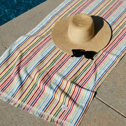 Stripe Sunset Plaj Havlusu Renkli